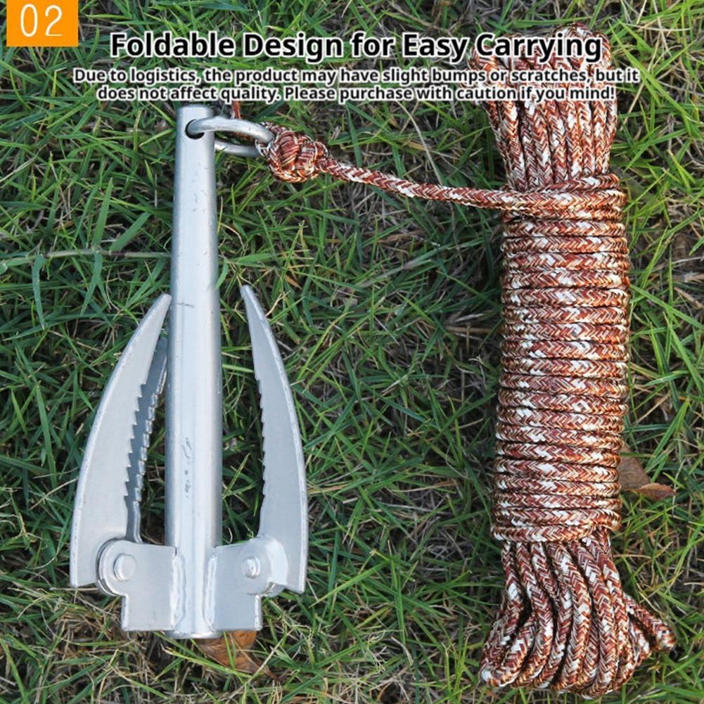 Outdoors Grappling Hook Surviv - Fishing Boat Anchor recension och pris