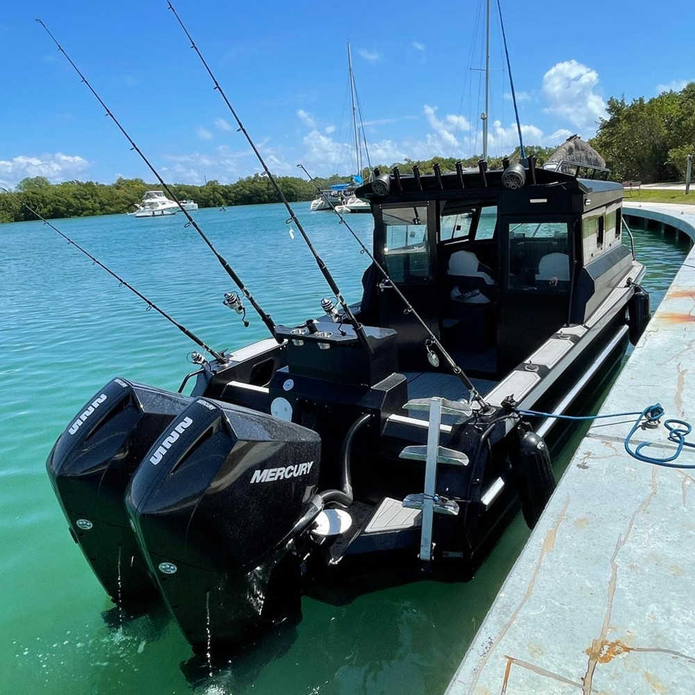 Fishing Boat 18ft Aluminum wit - Fishing Boat Fiberglass recension och pris