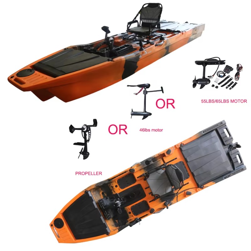 Vicking 12.6FT Single Kayak Pe - Fishing Boat Trolling Motor recension och pris