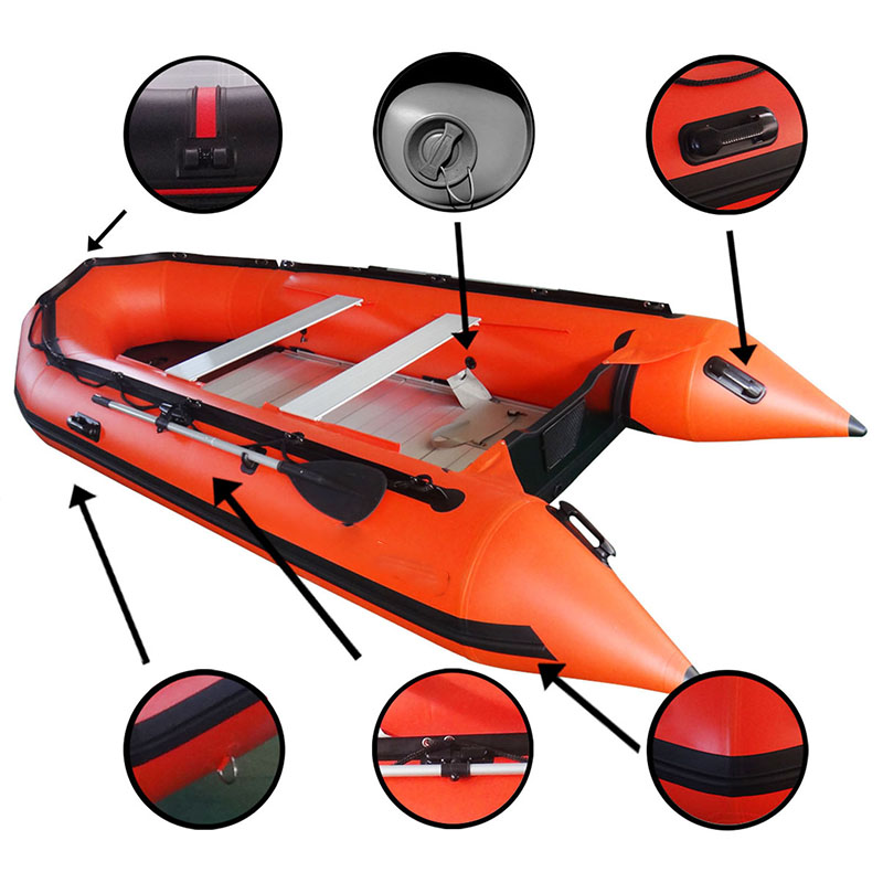 Factory Price Inflatable Rubbe - Fishing Boat Aluminum recension och pris